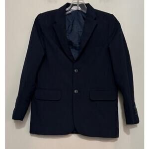 Cat & Jack Boys Blazer Jacket Sport Coat Size 12 Navy Blue NEW